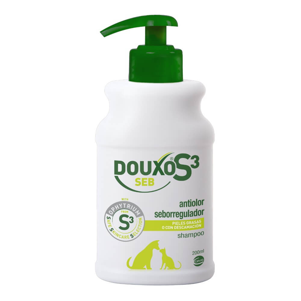 Douxo S3 Seb Shampoo Perros y Gatos: Piel saludable y sin mal olor