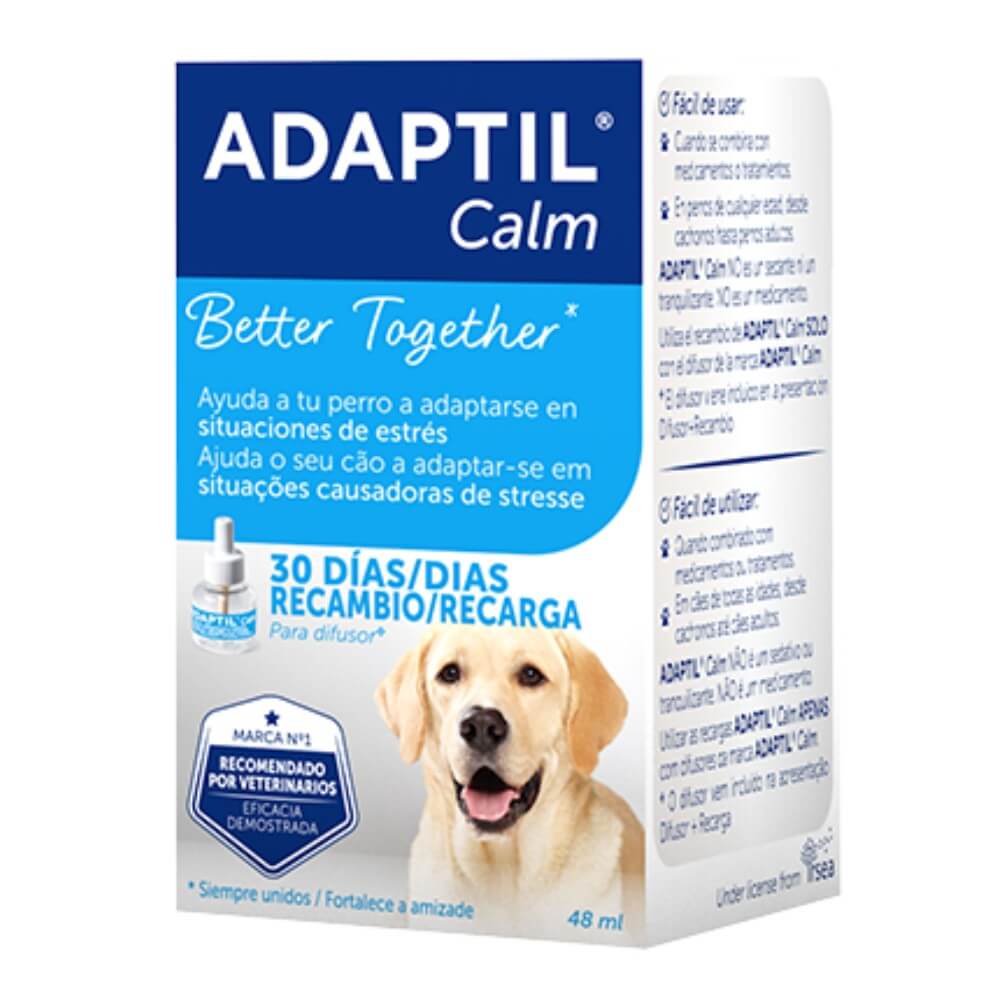 ADAPTIL Calm: Alivio del Estrés y la Ansiedad en Caninos, Rep 48 ML