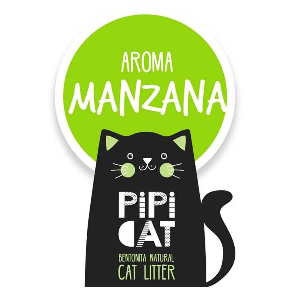 PIPICAT Arena para Gatos Manzana Aglutinante Ecológica 4 KGS
