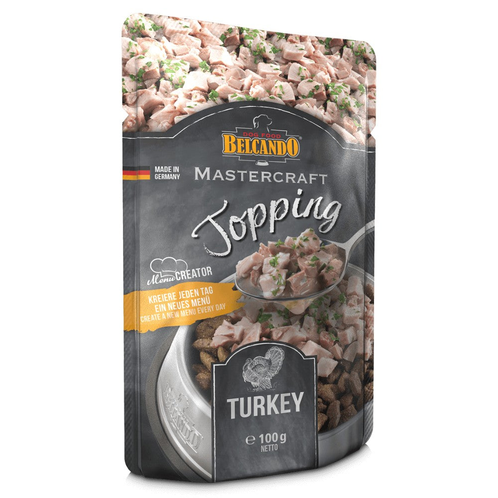 Comida de perro sabor pavo 100 g