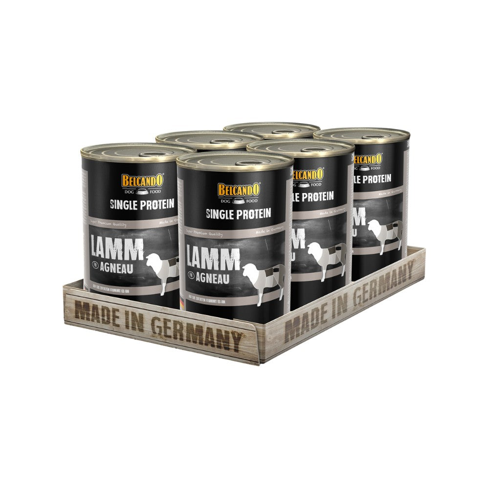 BELCANDO Single Protein Cordero - Alimento húmedo para Perros