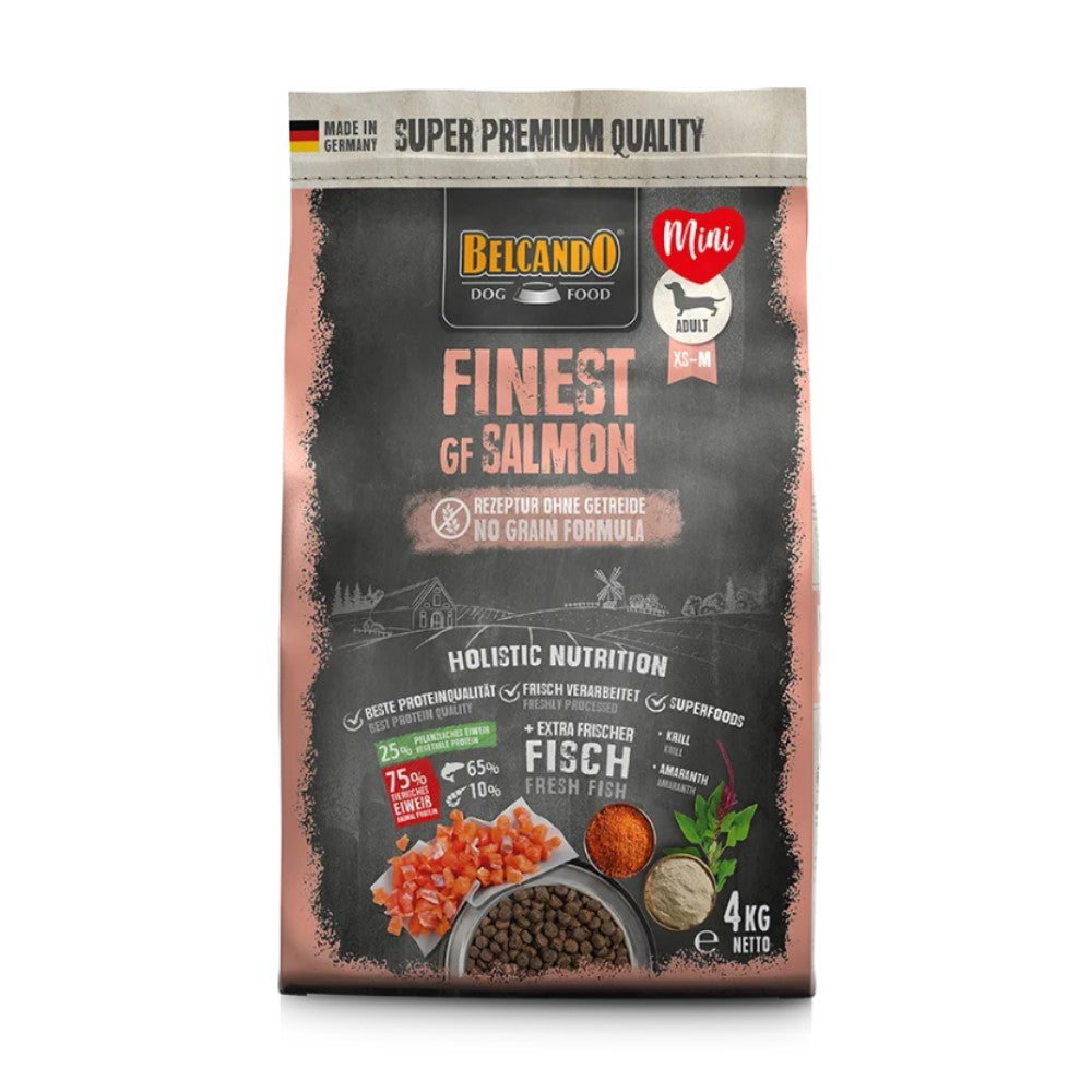 BELCANDO Finest GF Salmon Alimento Grain Free para Perros Adultos