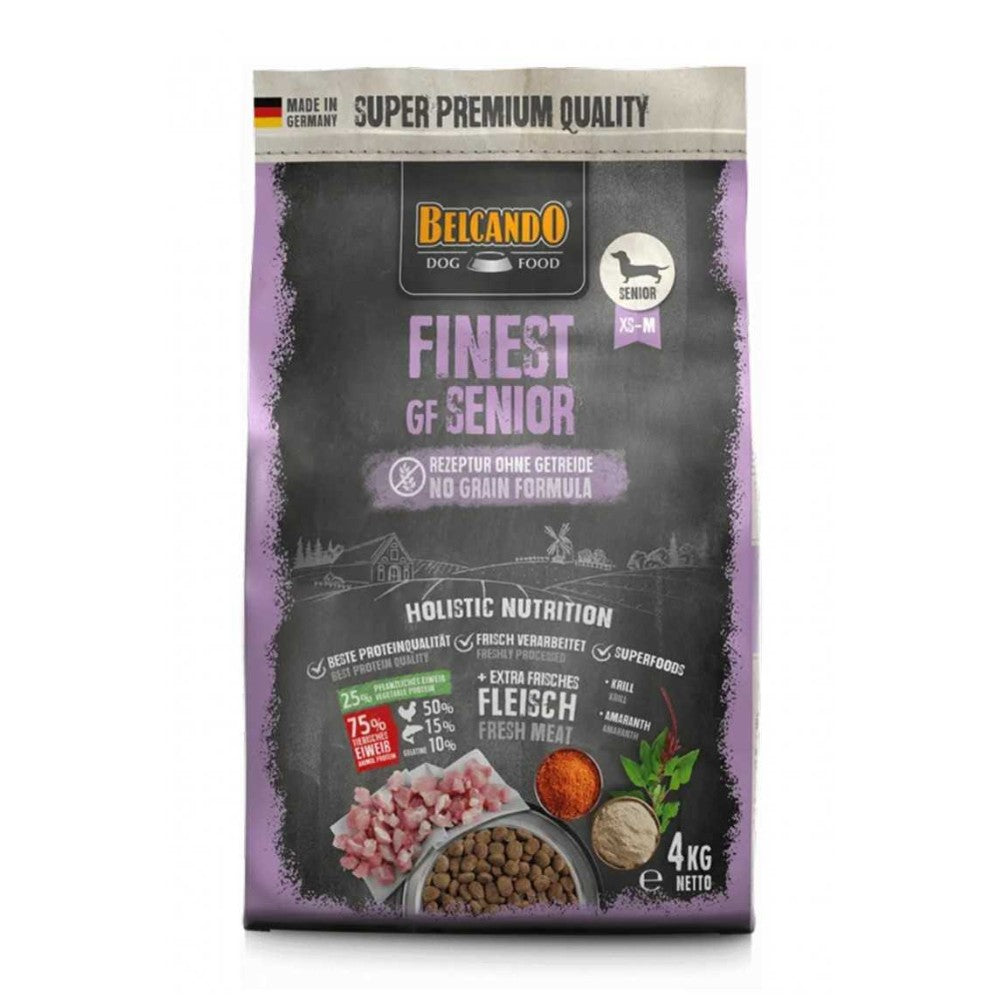 BELCANDO Finest Grain Free Senior - Alimento para Perros Mayores