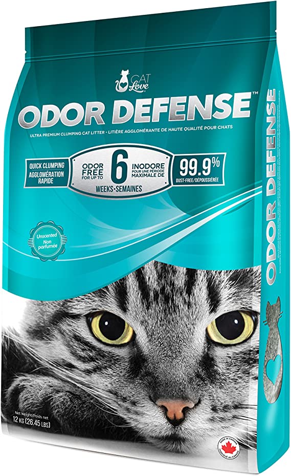 CAT LOVE Arena Sanitaria Aglutinante Odor Defense Gatos