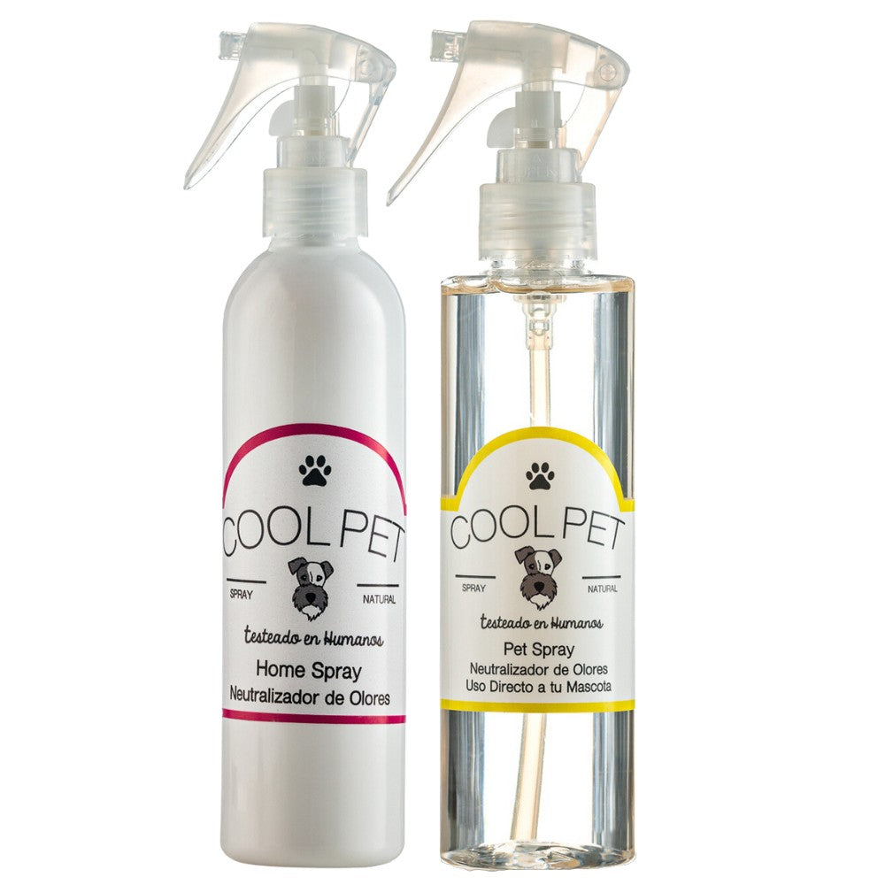 COOL PET Kit Home + Pet Spray Neutralizador Olores Perros y Gatos