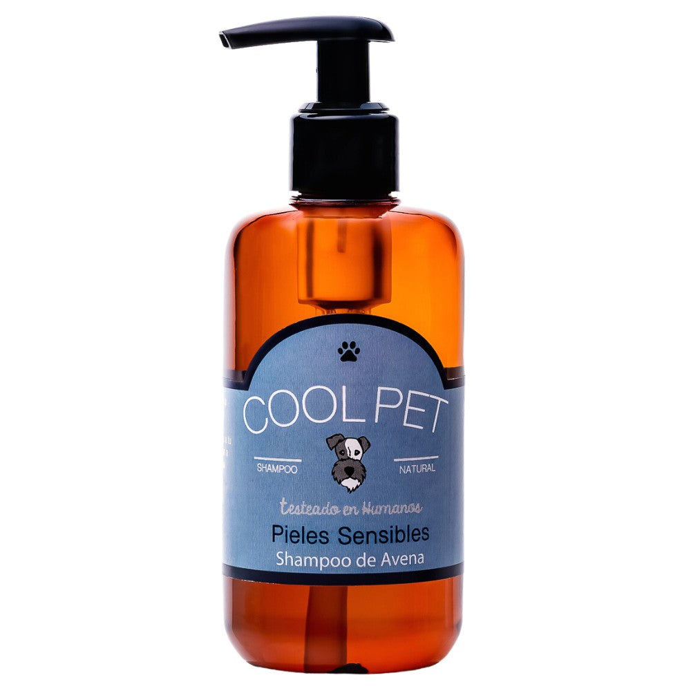 COOL PET Shampoo Avena Pieles Sensibles Perros y Gatos