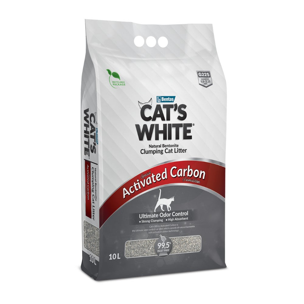 CAT'S WHITE Arena Sanitaria Aglutinante Gatos (Variedades)