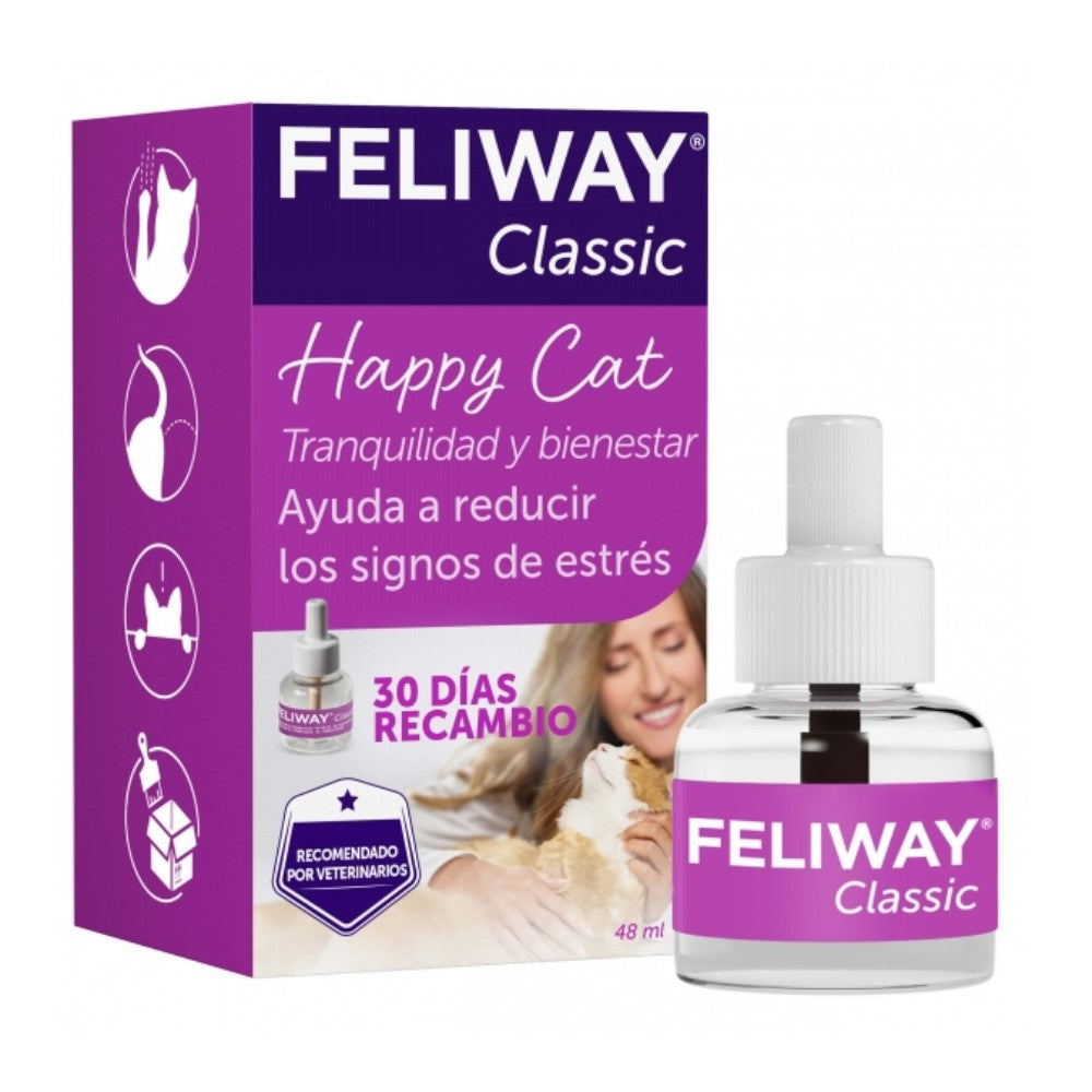 Feliway Classic Repuesto Difusor Gatos 48 ML