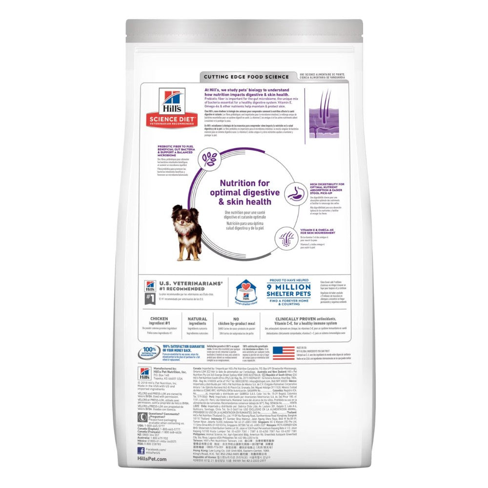 HILLS Science Diet - Perros Small Mini Sensitive Stomach Skin