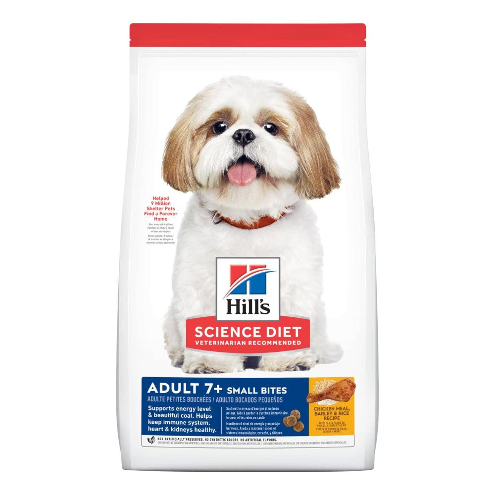 HILLS Science Diet Adult 7+ Small Bites Perros Pollo Arroz 2KG
