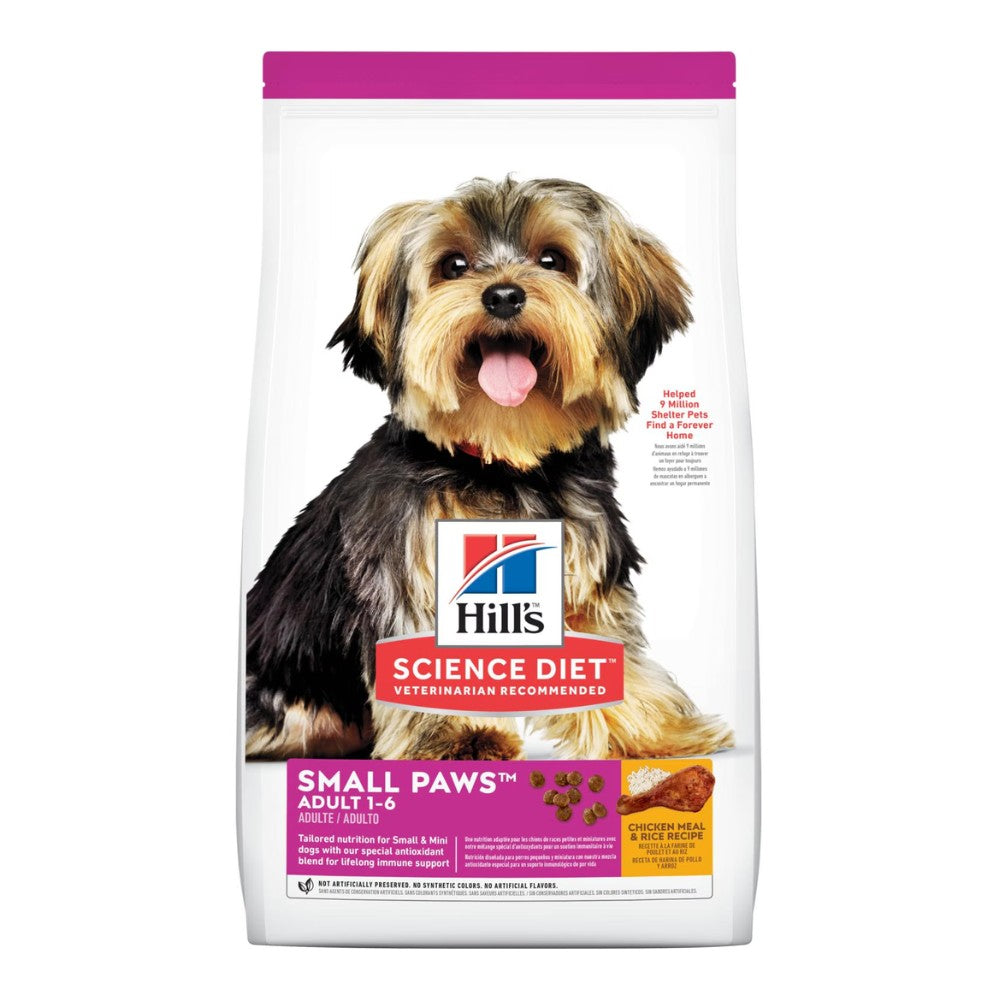 HILLS Science Diet Adult Small Paws Pollo Perros Pequeños 2KG