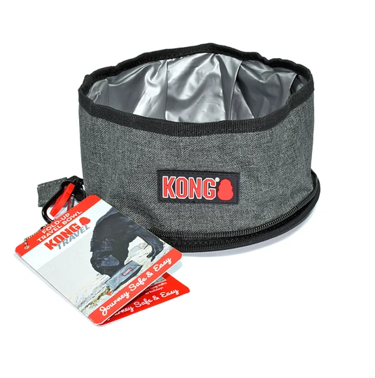 KONG Fold-Up Travel Bowl para Perros