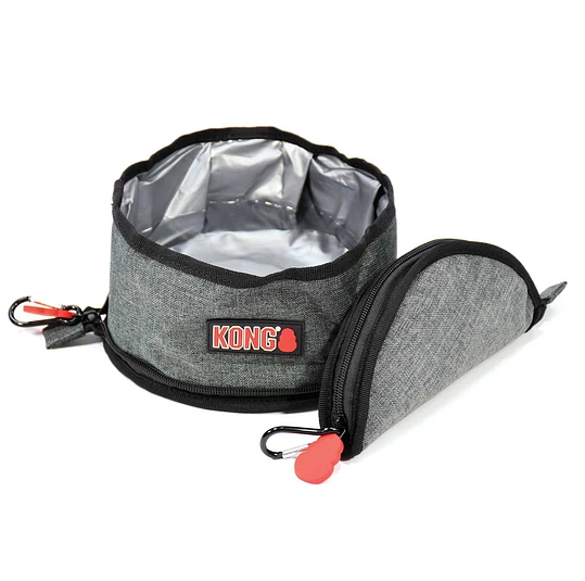 KONG Fold-Up Travel Bowl para Perros