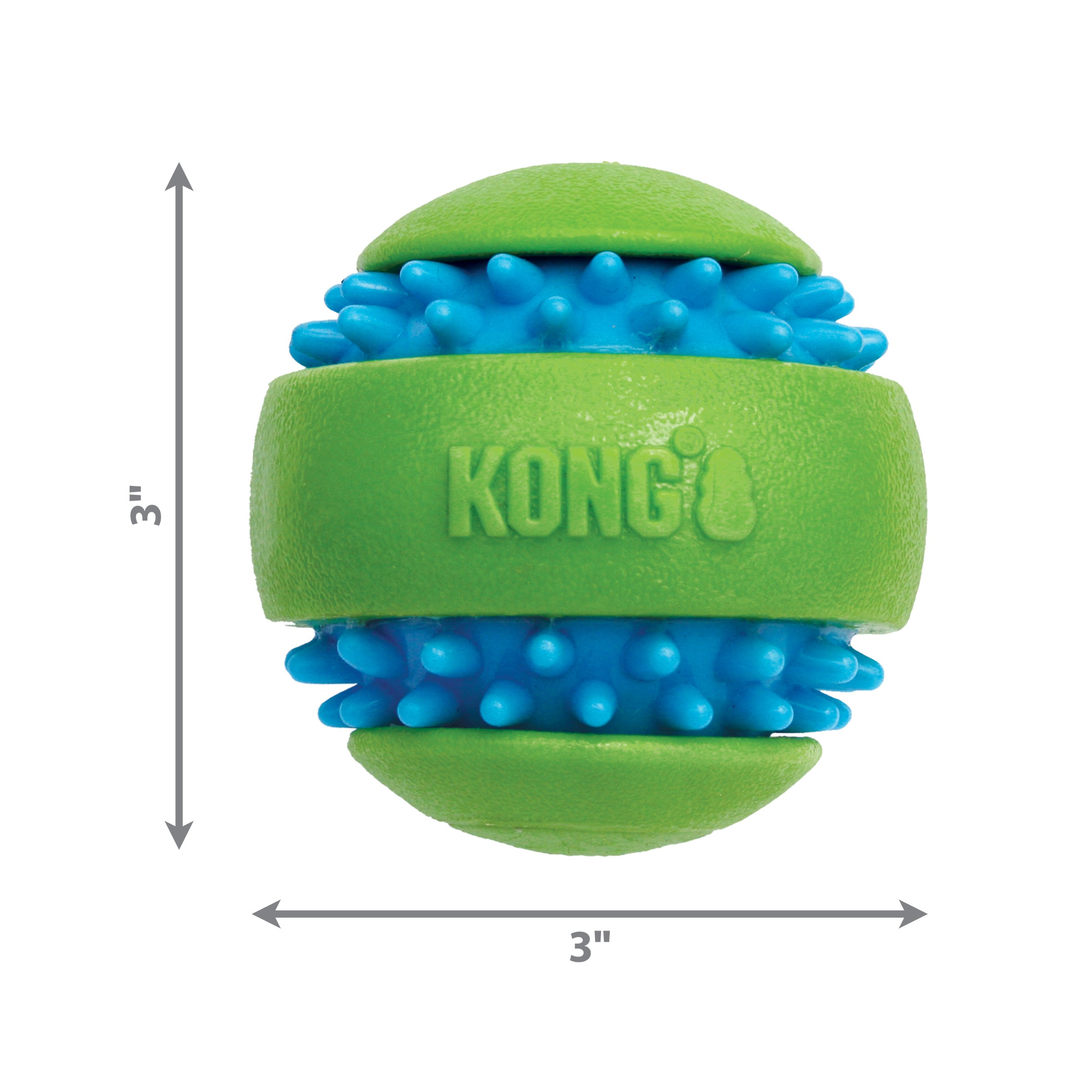 KONG Squeezz Goomz Ball Con Sonido Perros (Elige Talla)