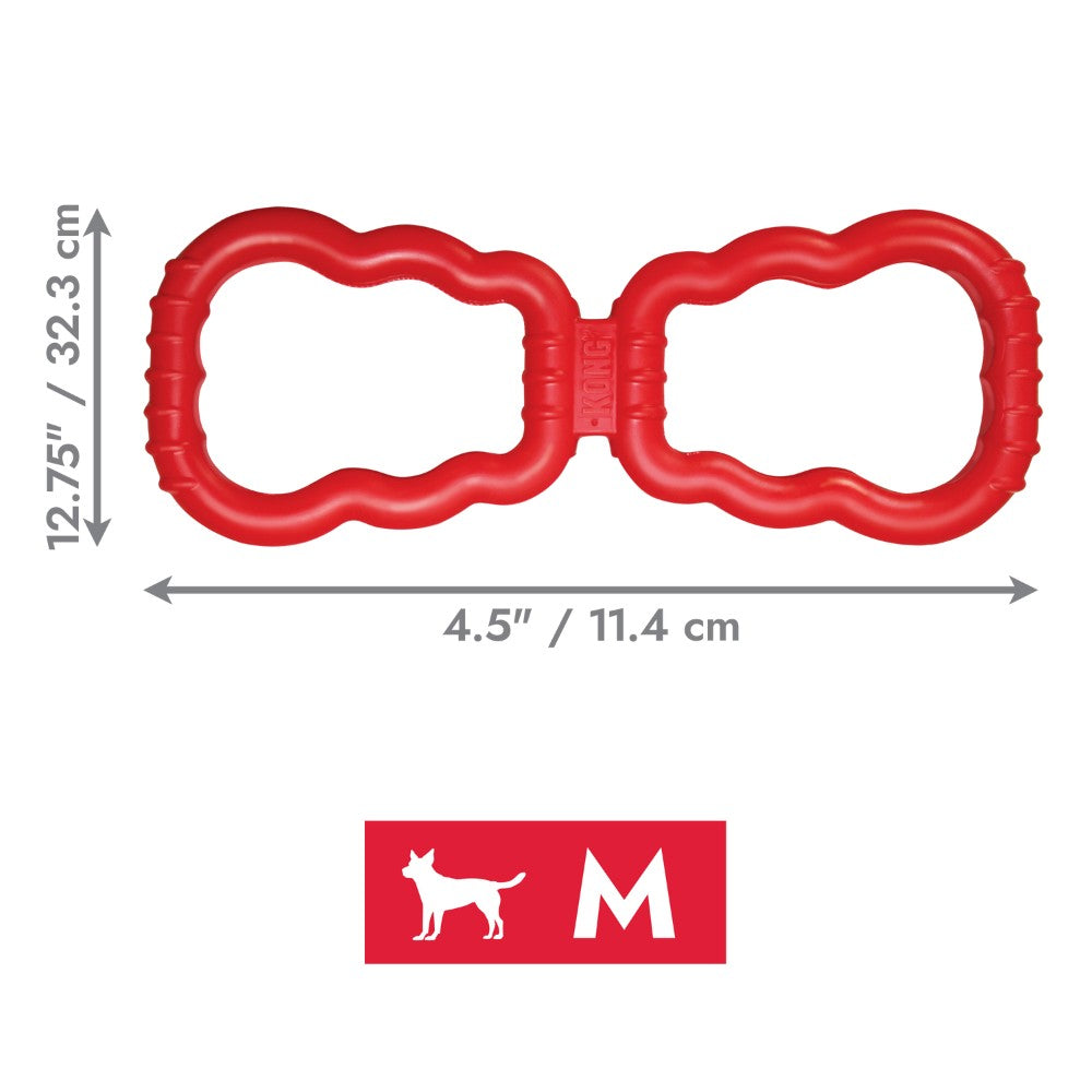 Juguete KONG Tug para Perros: Ideal para masticar y tira y afloja