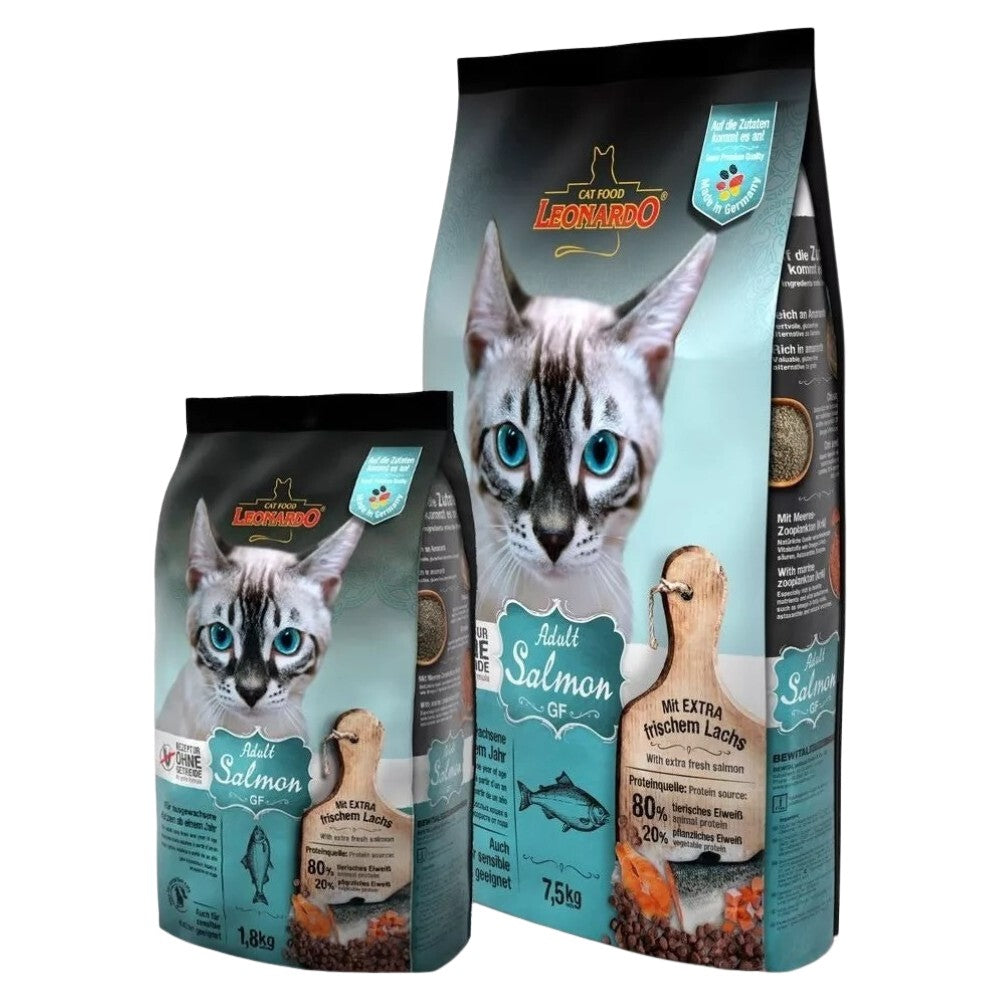 LEONARDO Adult Grain Free Salmón Gatos