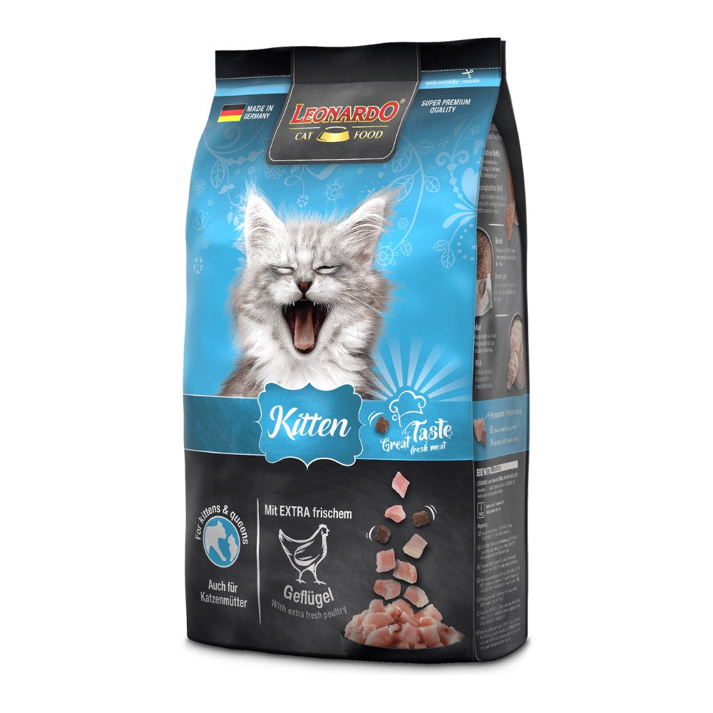 LEONARDO KITTEN - Alimento Húmedo Premium para Gatos Cachorros