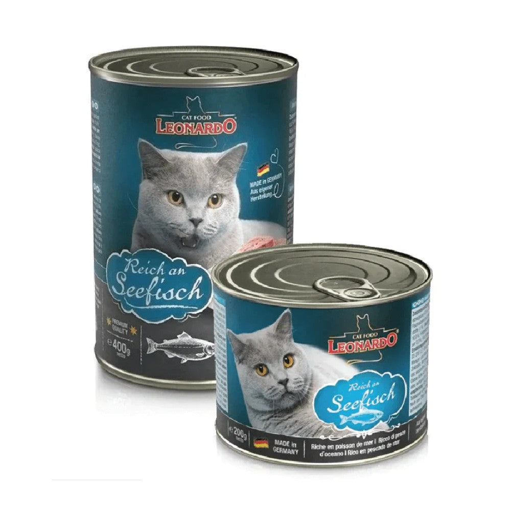 LEONARDO Lata Comida Gatos - Quality Selection Pescado Premium