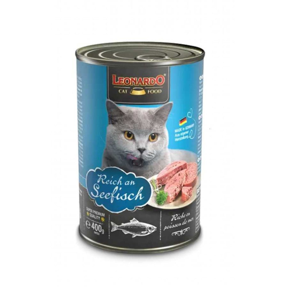 LEONARDO Lata Comida Gatos - Quality Selection Pescado Premium