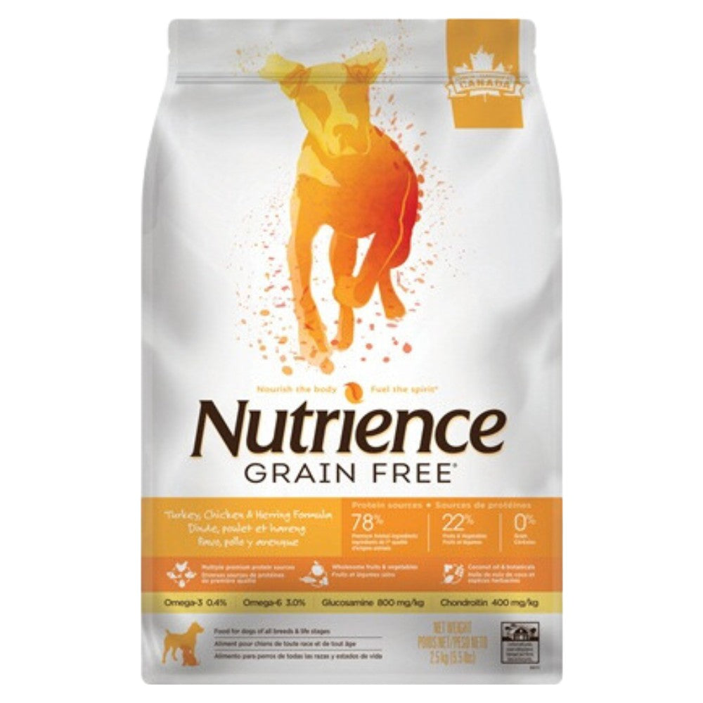NUTRIENCE Perros SmallBites Grain Free Pavo Pollo Arenque
