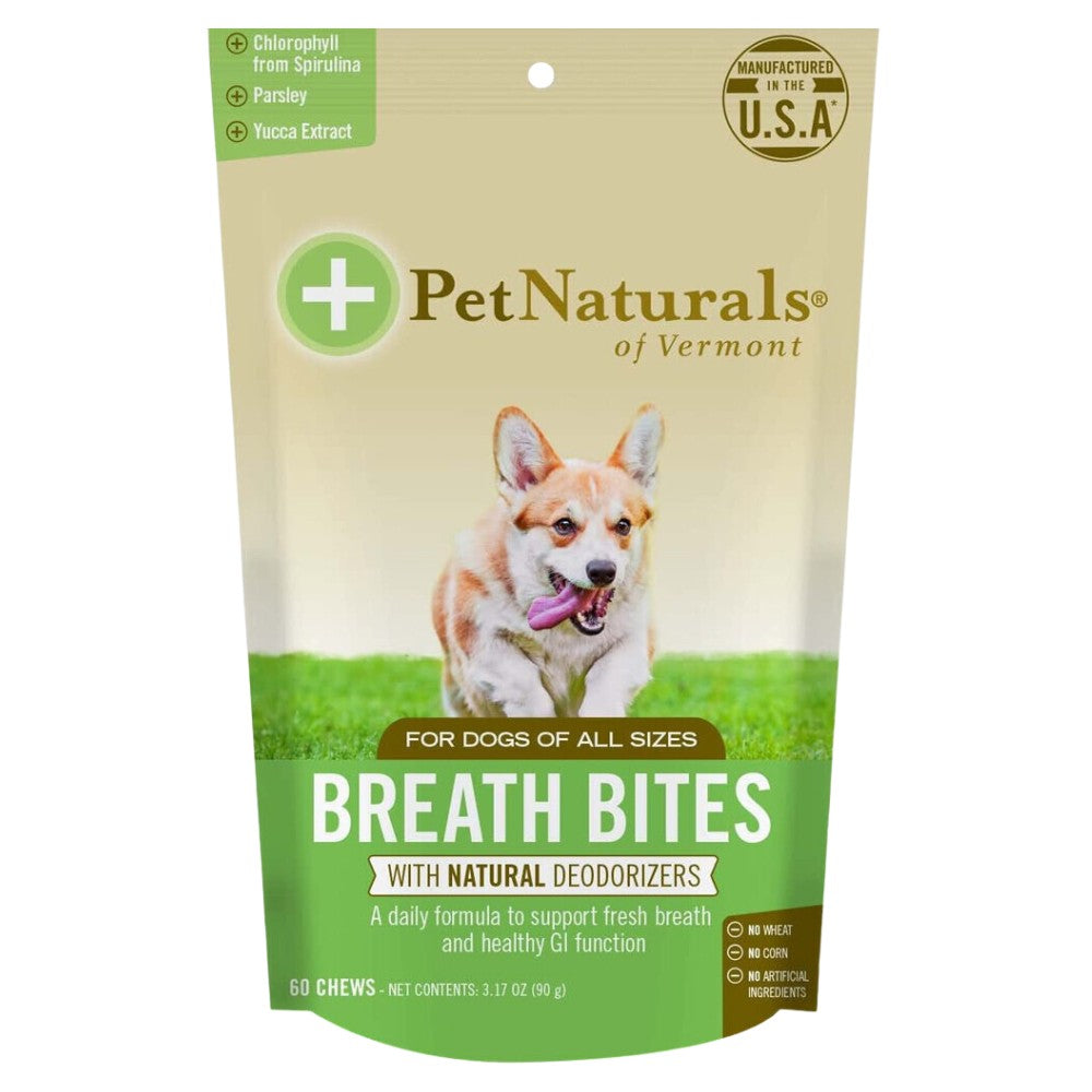 PET NATURALS Breath Bites para Perros: Aliento y Salud Dental