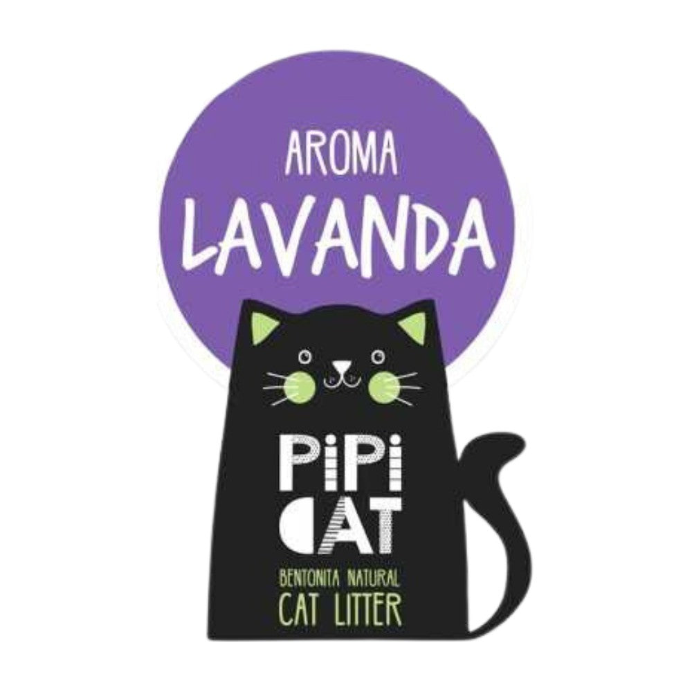 PIPICAT Arena Sanitaria Aglutinante Ecológica Aroma Lavanda Gatos