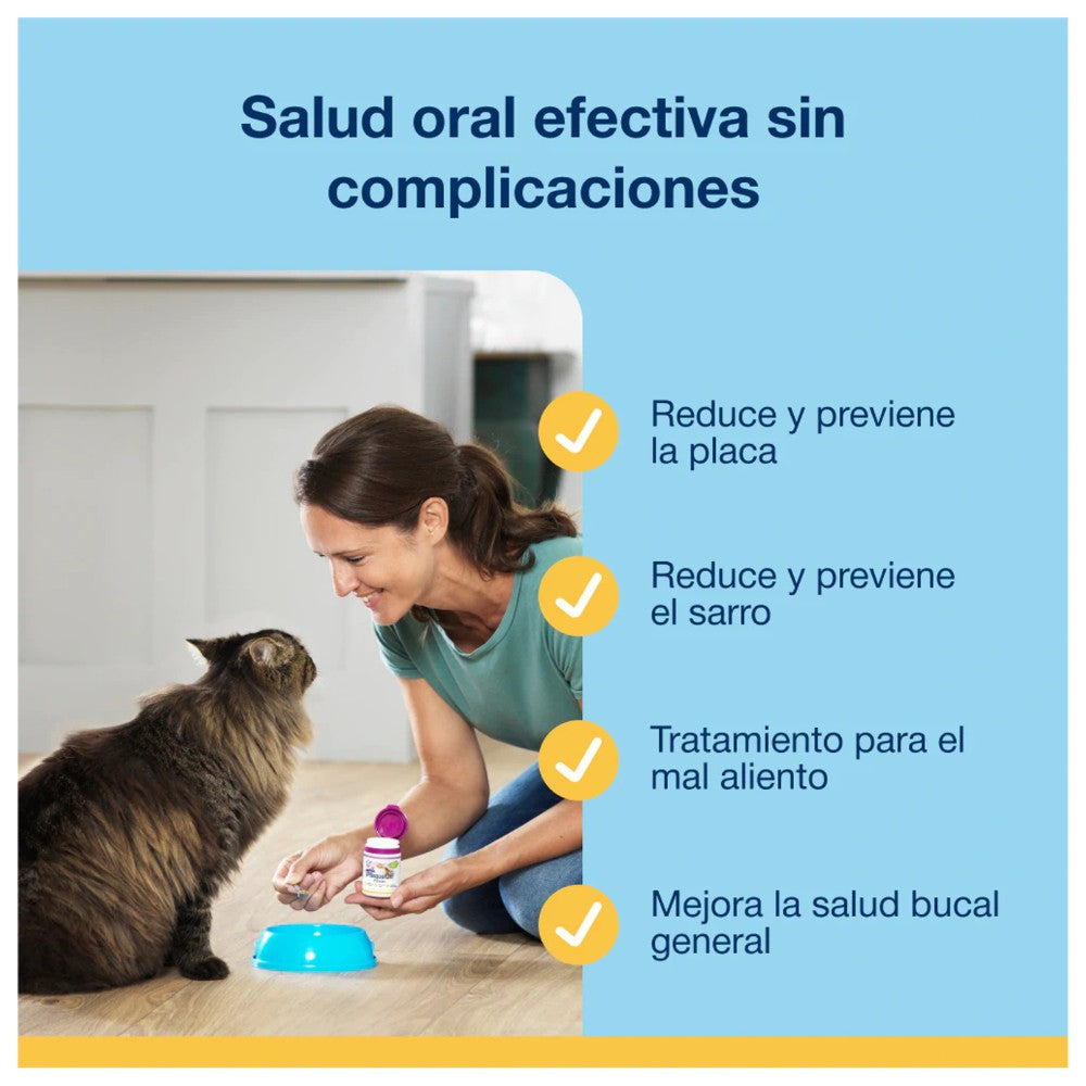 PlaqueOff Gatos: Polvo Higiene Dental Removedor de Sarro 40gr