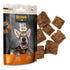 Trozos de carne real de pato de snacks Belcando Bits, premios monoproteicos sin cereales para perros