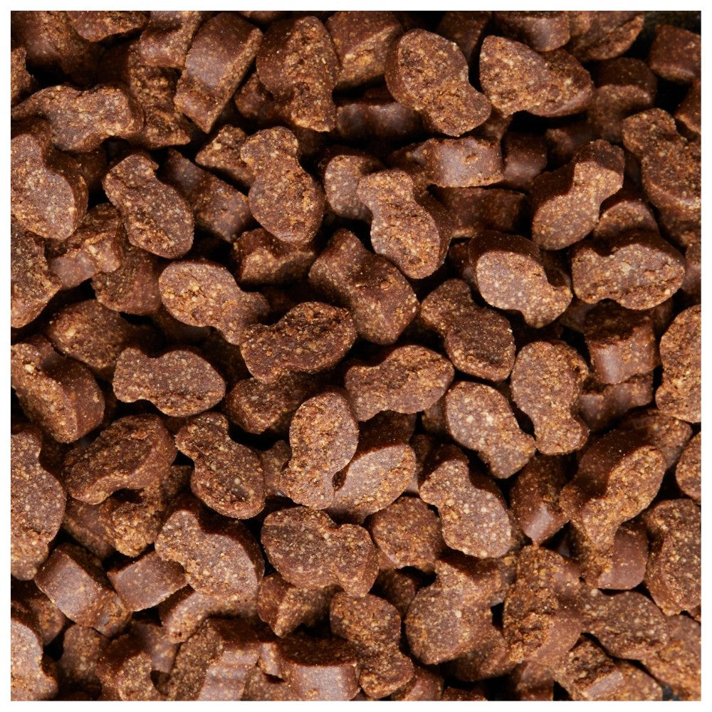 Primer plano de los suplementos Clean Scat para Gatos en forma de pez, masticables suaves con sabor a hígado de Pet Naturals