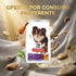 Hill's Science Diet perros pequeños estómago sensible pollo oferta rodeado de ingredientes flotantes de pollo frito, jengibre, granos