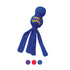 Juguete KONG Wubba azul con opciones rojo y morado; mordedor ideal para juegos de lanzar, tirar y soltar con perros activos.