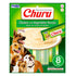 Empaque frontal de Churu para Perros sabor pollo con vegetales pack de 8 tubos, premio natural Grain Free con Vitamina E agregada