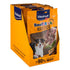 Display Vitakraft Beef Stick Rustico para perros: 7 bolsas de premios ahumados, más del 90% de carne, con vitaminas incluidas